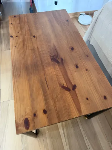 Mesa Madeira Maciça 1,40 x 0,80