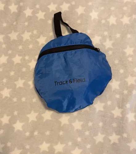 Mala Dobrável Track & Field azul