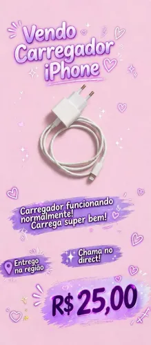 Carregador de iPhone
