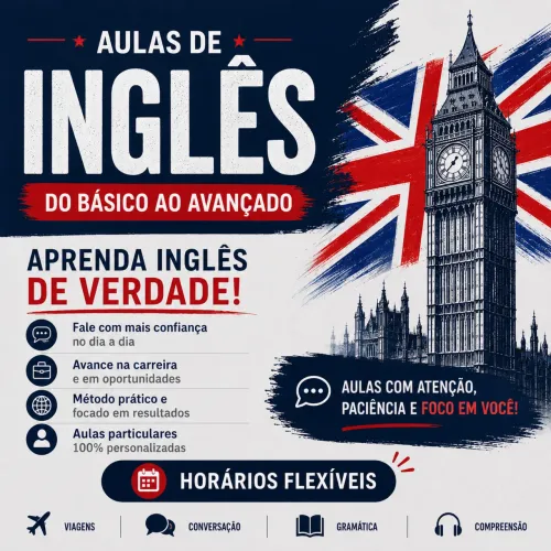 Aula particular de inglês