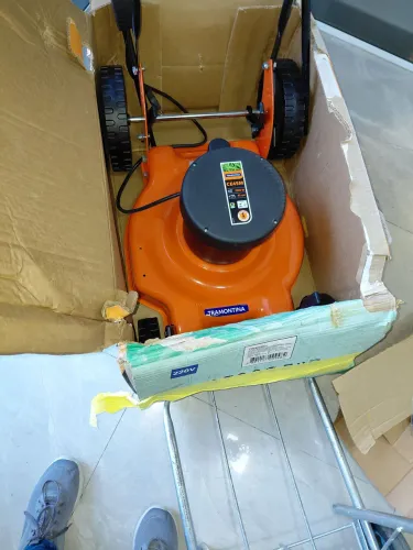 Máquina elétrica de cortar grama 2500w