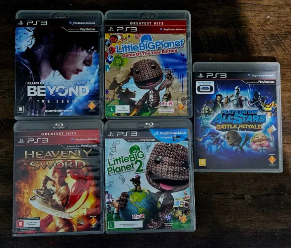 Jogos ps3 pacote com 29 jgs