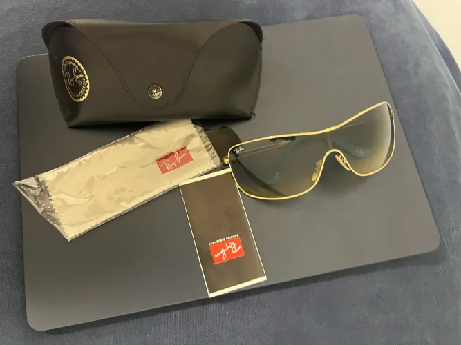 Óculos De Sol Rayban Rb3466 Dourado RB3466 001/Z9 2N