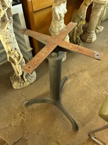 Base de pé de mesa ferro fundido