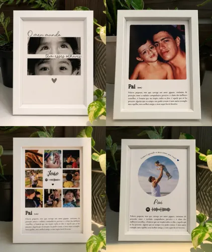 Quadro Personalizado P/ Dia dos Pais