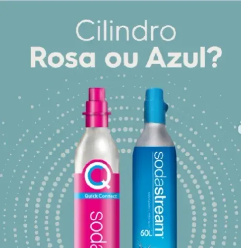 Recarregue Sodastream cilindro 500gr - CO2