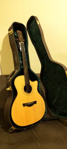 Exclusivo - Violão Tagima Jumbo - Oliver Grace - Signature Cacau Santos - Zero no Case
