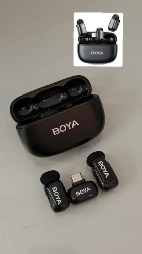 Microfone Boya Seminovo