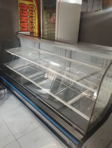 Freezer refrigerado vitrine 