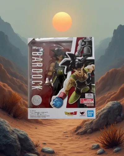 S.H.Figuarts Bardock Dragon Ball Z - Bandai Original Lacrado 