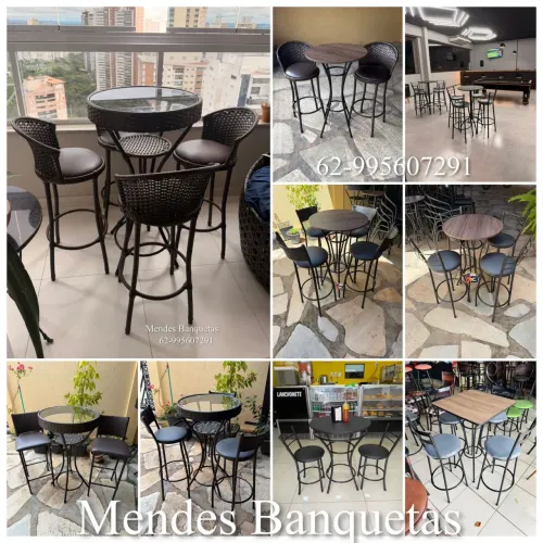 Mesa bistrô preço acessível direto da fábrica 