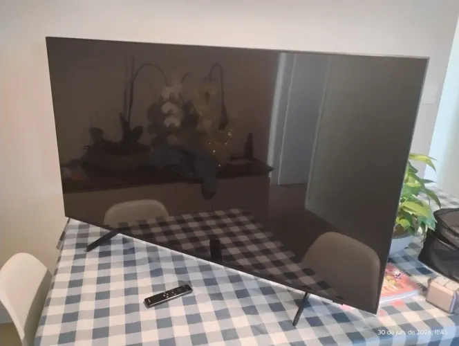 Smart TV Samsung com defeito