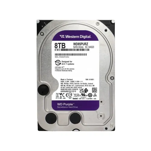 HD 8tb Western digital purple wd85purz