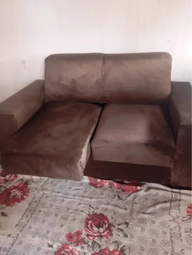 Super promoção só até amanhã sofá retrátil dois lugares novo por 399,99 entrega grátis 