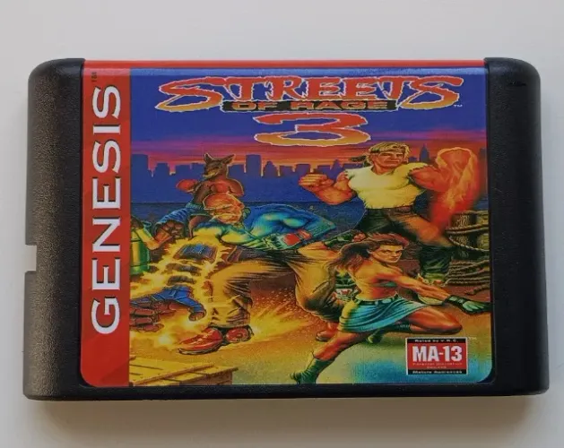 Jogo Streets Of Rage 3- Mega Drive