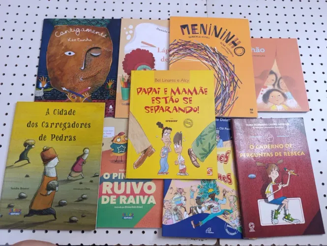 Kit 9 livros infantis assuntos variados