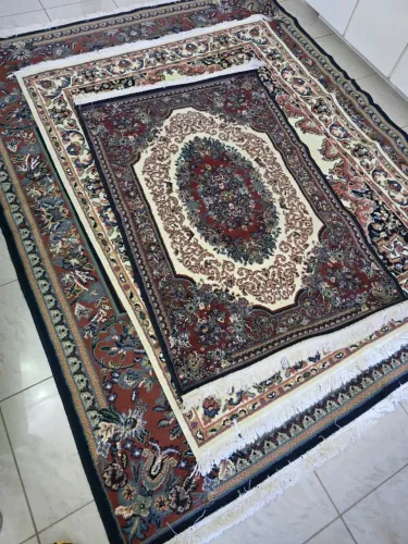 Tapete pra sala com descrição no anúncio 