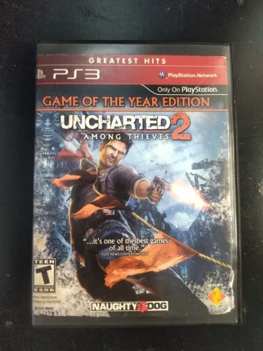 Jogo UNCHARTED 2 PS3 ORIGINAL MIDIA FISICA 