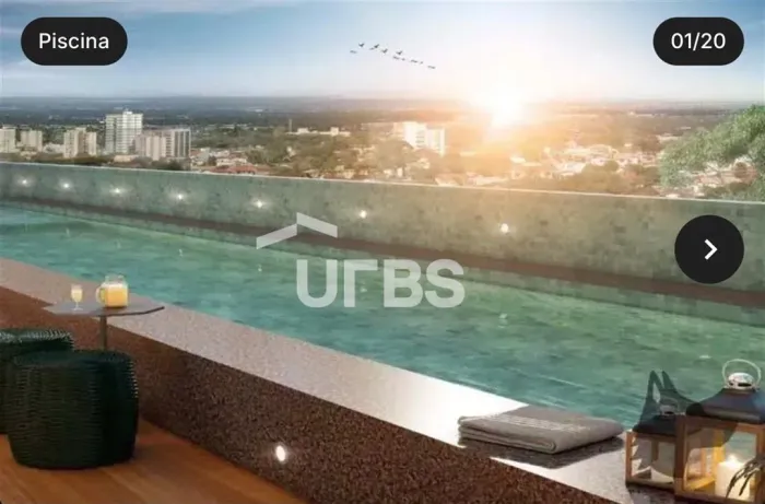 Cult Oxford, Flat com 1 suite, lazer completo no coração do Setor Universitário