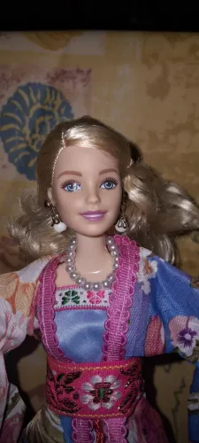 Barbie gueixa azul