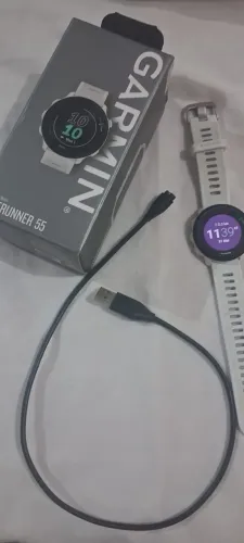Relógio Garmin Forerruner 55 branco