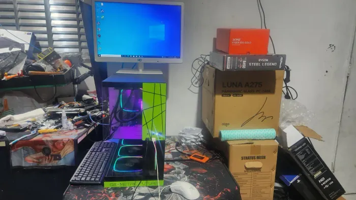 PC Gamer Ryzen 7 5700 (4.6GHz Turbo) 16GB NVme 1TB RX 6700 XT 12GB