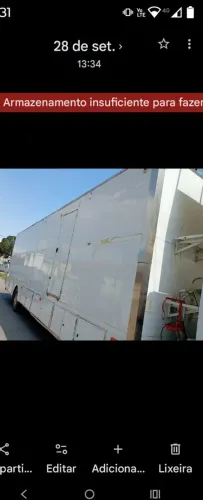 Baú Truckvan 11 metros com chassi - Estrutura para consultórios