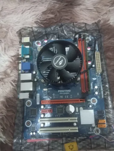 Kit i5 4690s + placa mãe positivo pós+ 8gb de ram