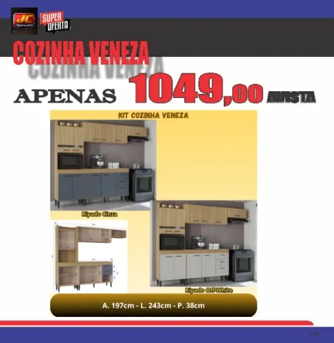 COZINHA VENEZA COMPLETA