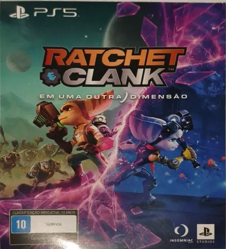 Jogo PS5 Ratchet Clank mídia física