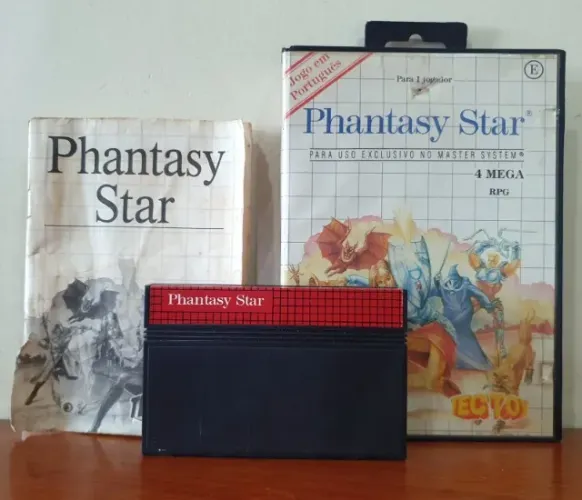 Master System Phantasy Star Original Tec Toy