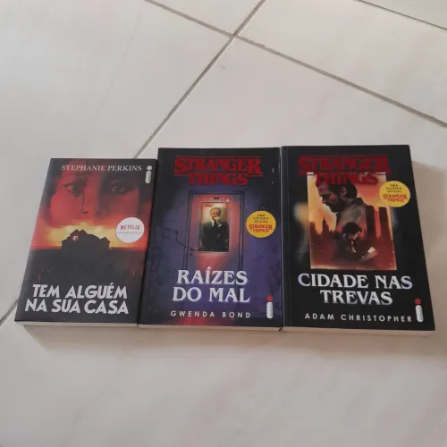 Pack com 3 livros