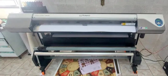 impressora plotter roland RE640 com enrolador original
