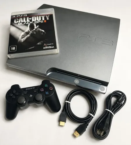 Playstation 3 cinza grafite 