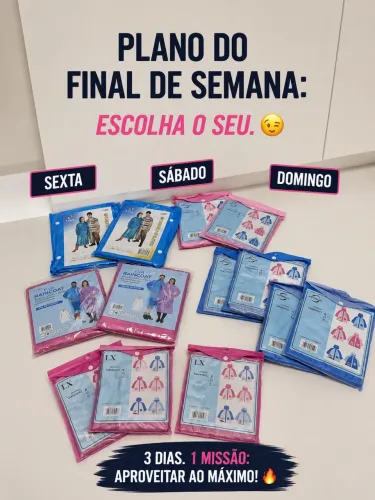     Aproveite: Capas de Chuva com Super Oferta!