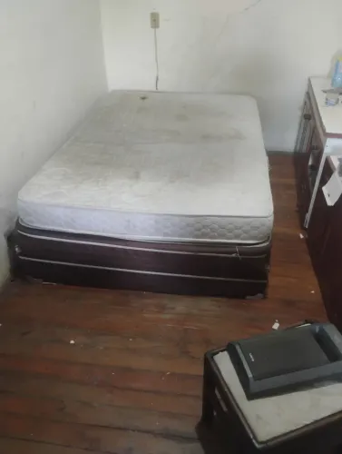 Cama box casal com colchão