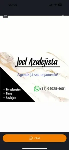 Pedreiro azulejista 