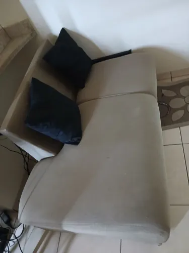 Sofá dois lugares de canto 