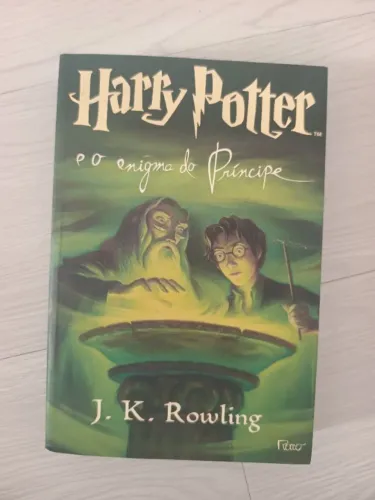 Livro "Harry Potter e o Enigma do Príncipe" de J.K.Rowling