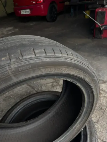 4 PNEUS DUNLOP 225/45/17 - MEIA VIDA - JOGO COMPLETO