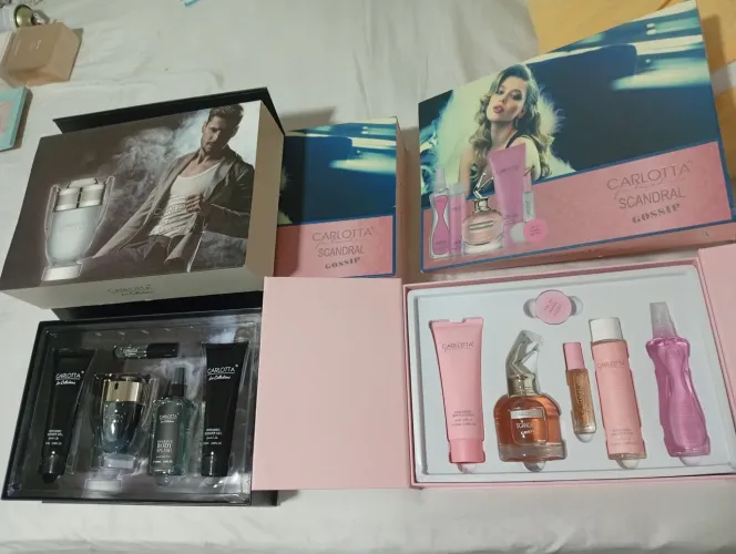 Kit de Perfumes Para Homens e Mulheres 