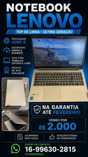 Notebook Lenovo Windows 11