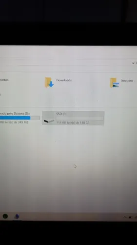 SSD 120GB e Memória RAM 8gb