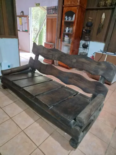 Sofás de Madeira Rústica