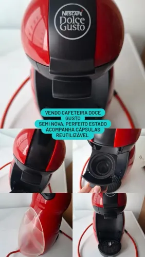 Cafeteira dolce gusto cápsulas