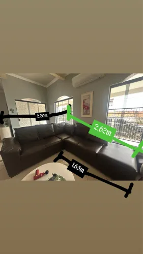 Sofá Courino 6 lugares