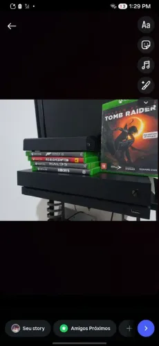 Xbox one x 1TB e HD externo 1TB