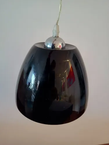 Lustre Pendente / Preto Brilhante