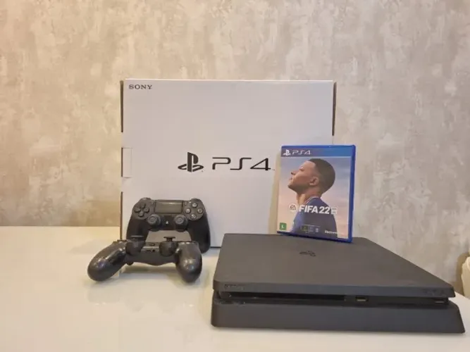 Playstation 4 Slim+2 Controles+ Fifa 22