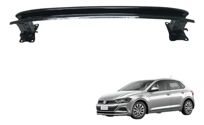 Alma Parachoque Traseiro Vw Polo Tsi 2018 2019 2020 (usado)
